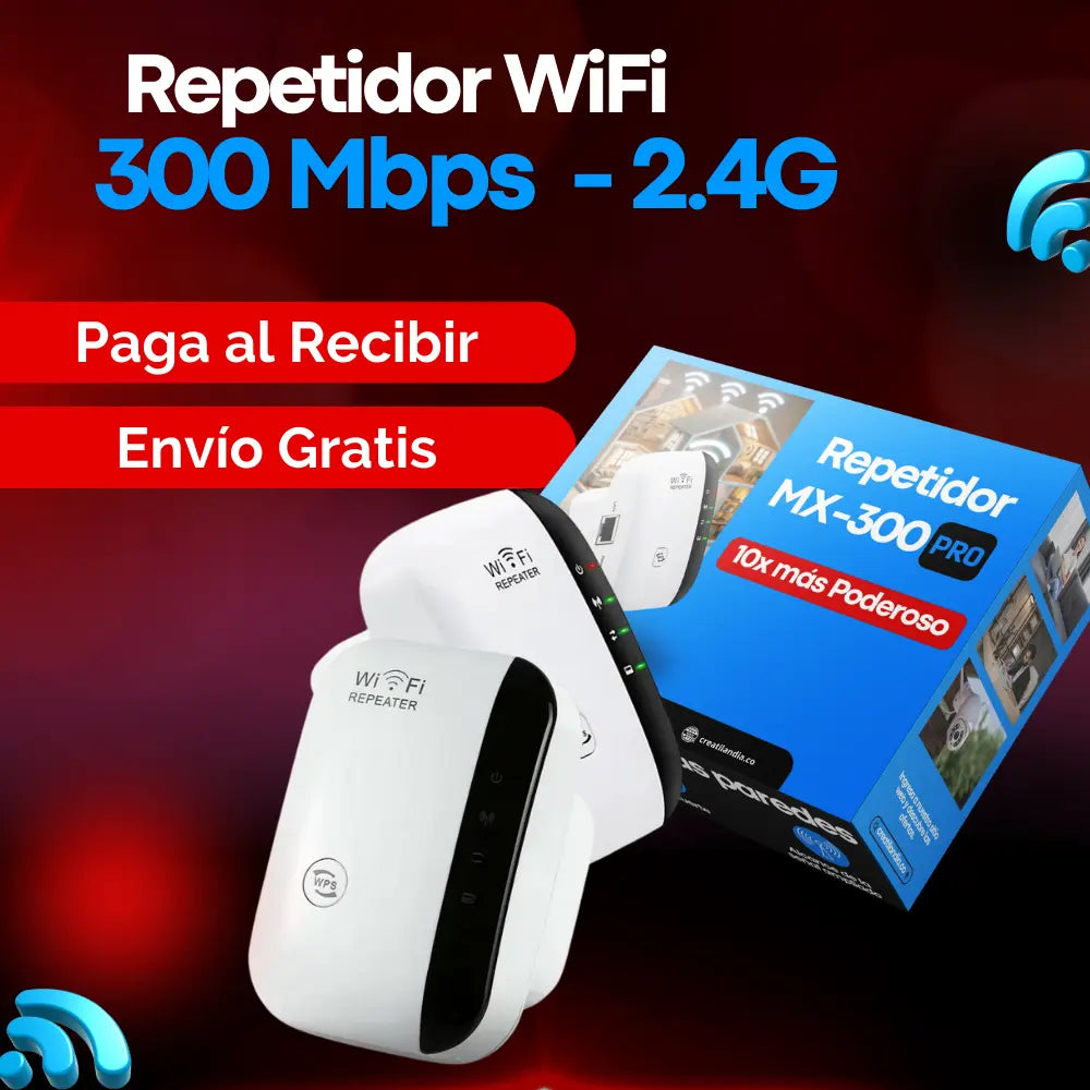 REPETIDOR WIFI MX-300 Pro