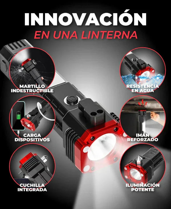 PAGA 1 y LLÉVATE 2* Linterna Indestructible 6 en 1 PowerLUMEN – Tienda Chile