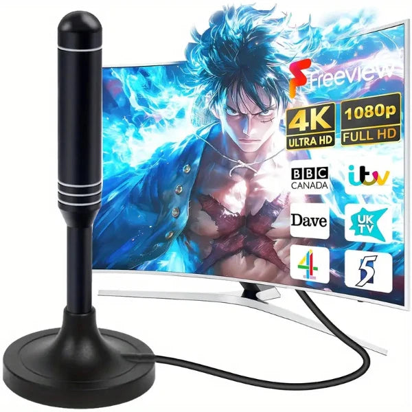 Compra 1 y LLÉVATE 2 - SkyLink™ - Antena Digital 4k – Más Canales, Más Calidad, Cero Costos