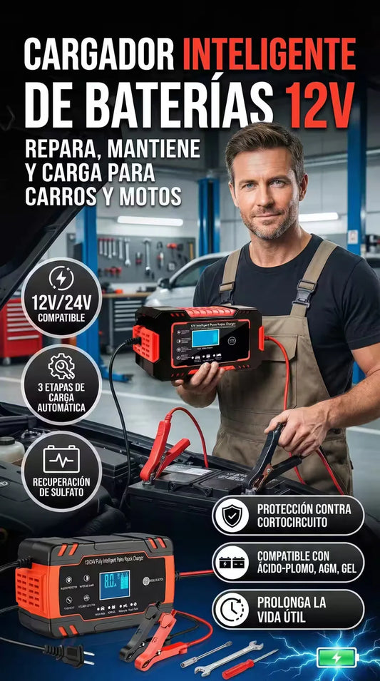 PowerShield 12V/6A - Super Iniciador para baterías