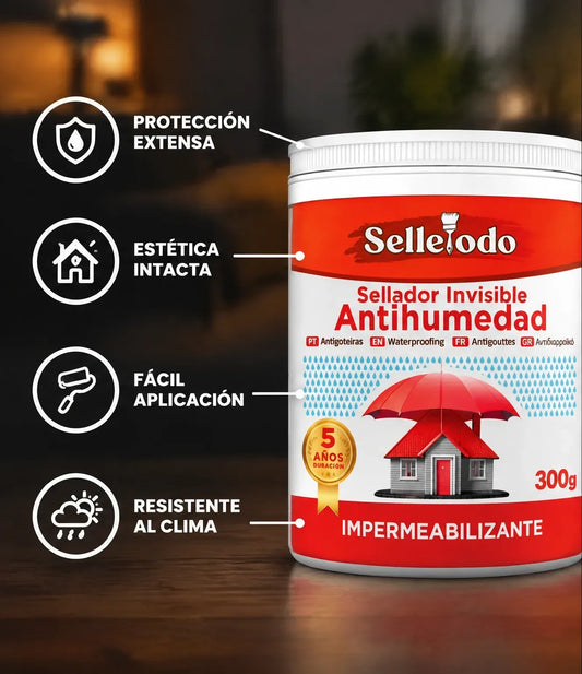 SelleTodo™ - Sellador Impermeable Transparente