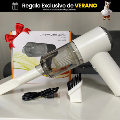 COMBO LIQUIDACIÓN DE VERANO: Hidrolavadora + (Aspiradora Portátil + Doble Batería + Maletín)